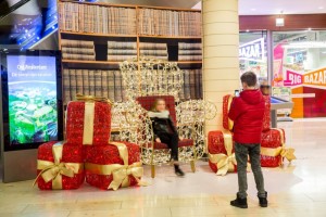 Santa Chair in Stadshart Zoetermeer
