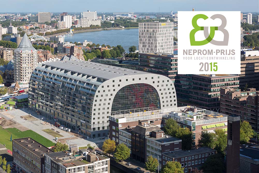 Markthal/Laurenskwartier Rotterdam wint NEPROM-prijs