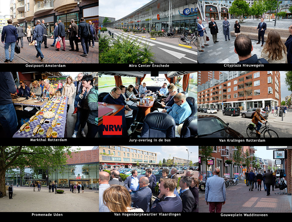 Acht winkelcentra genomineerd voor NRW Jaarprijs 2015