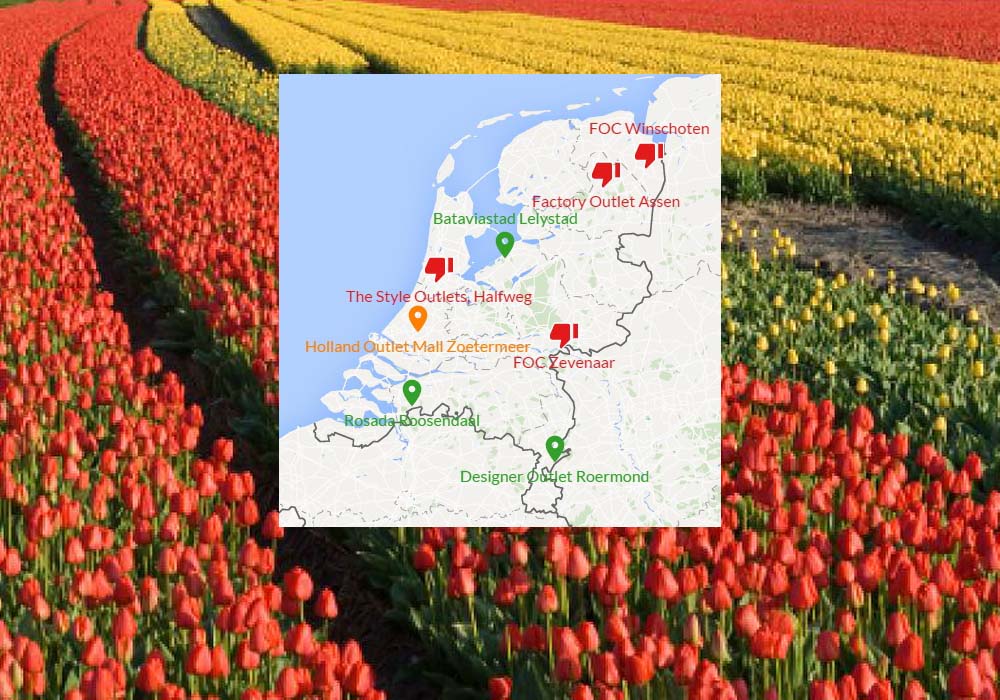 Geen plaats voor nieuw outletcentrum
