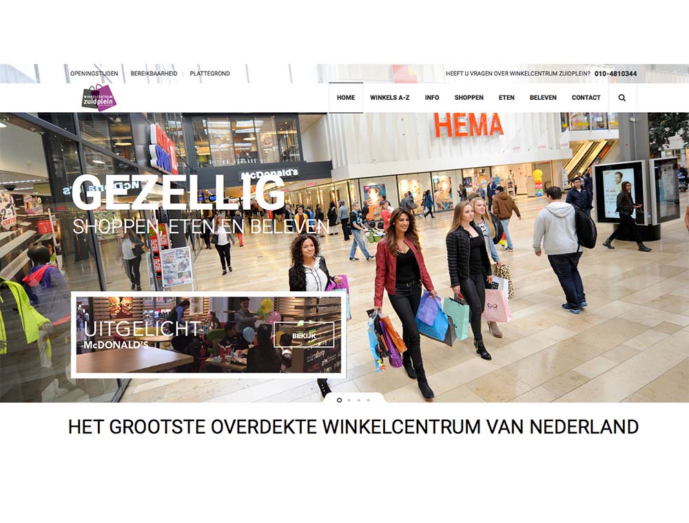 Specsavers en MS Mode verlengen huurcontract in winkelcentrum Zuidplein in Rotterdam