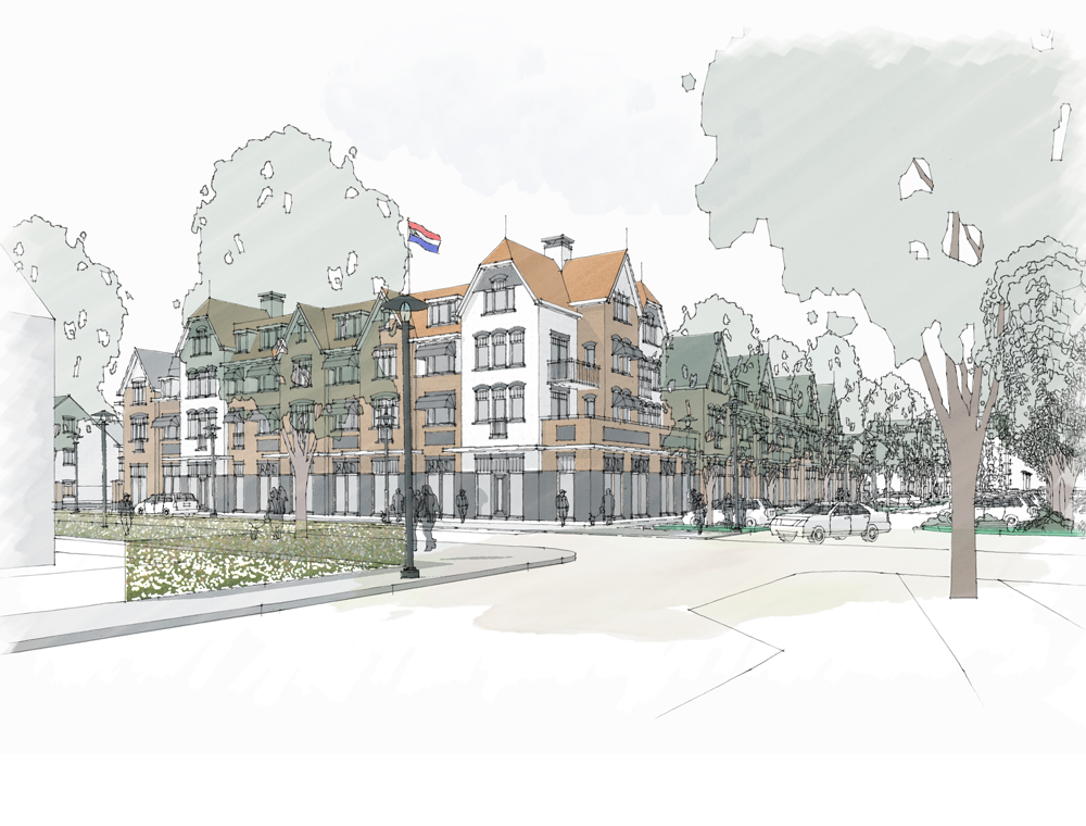 Jumbo vestiging in nieuwbouwwijk Oegstgeest aan de Rijn