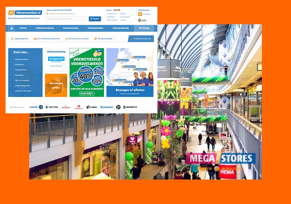 Fietsenwinkel.nl opent zesde vestiging in MegaStores Den Haag