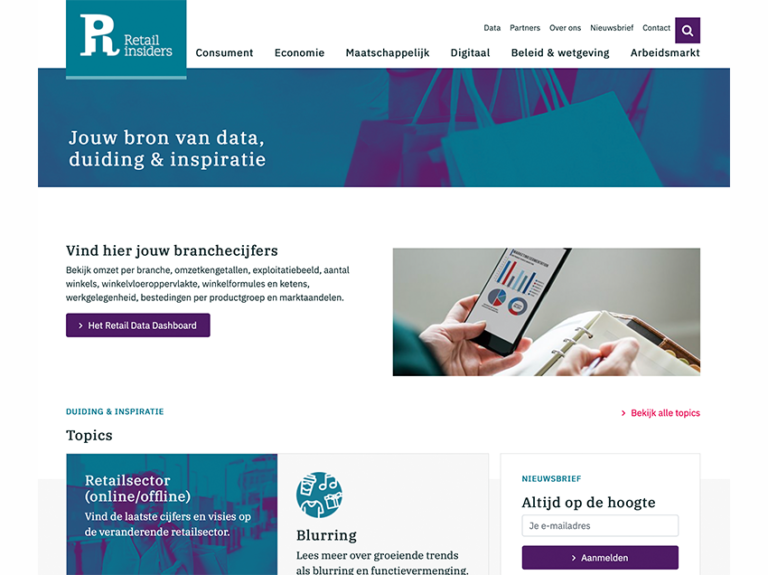 Hogescholen en brancheorganisaties lanceren online kenniswebsite voor de retailsector