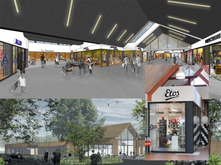 Opening Etos luidt ingrijpende herontwikkeling winkelcentrum Het Stroink in Enschede in
