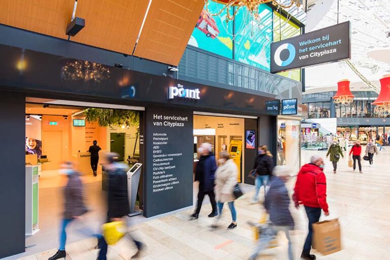 Wereldhave opent service concept ‘The Point’ op Cityplaza met vernieuwend pakketpunt
