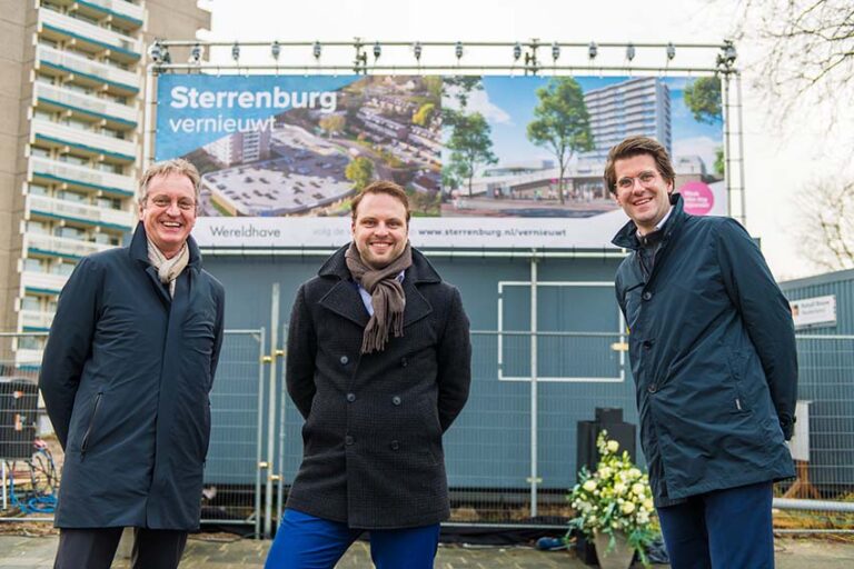 Wereldhave, Gemeente Dordrecht en Jumbo geven officieel startsein voor vernieuwing van Sterrenburg in Dordrecht