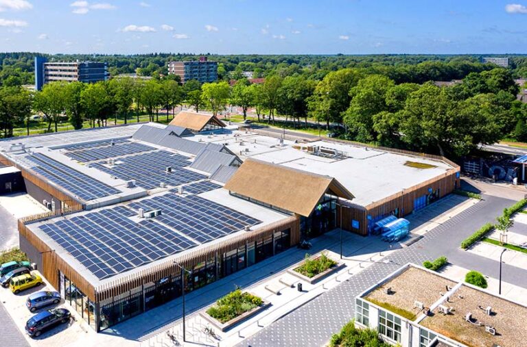 Winkelcentrum Het Stroink in Enschede ontvangt energielabel A+++