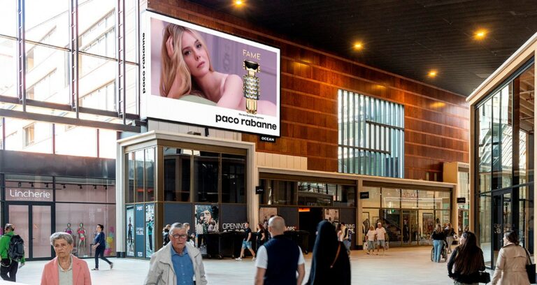 Ocean Outdoor plaatst nieuwe grote digitale schermen in drie winkelcentra Wereldhave