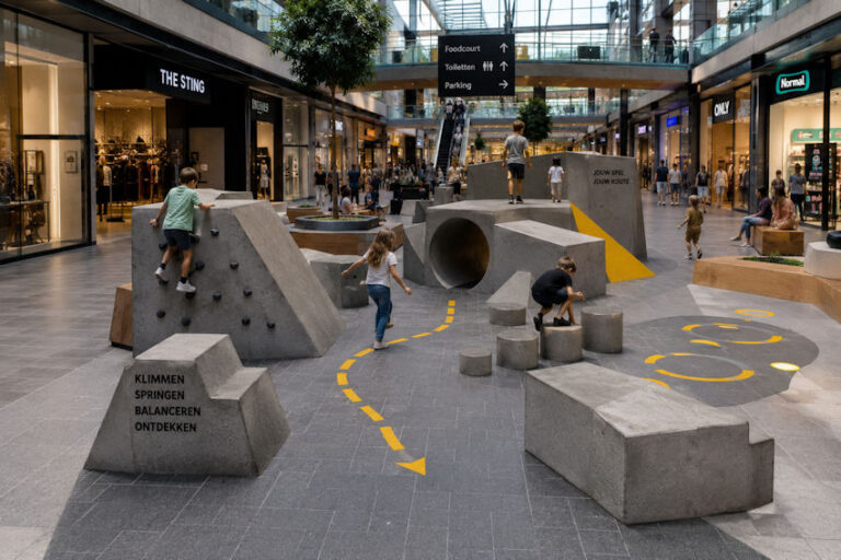 ‘Grey Spaces’ (zoals winkelcentra) vragen om een eigen invulling van speelaanleidingen