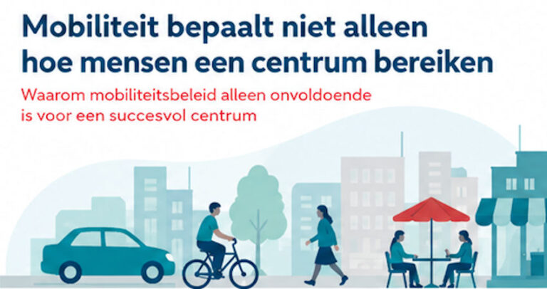 Autoluw is geen doel, een vitaal centrum wel